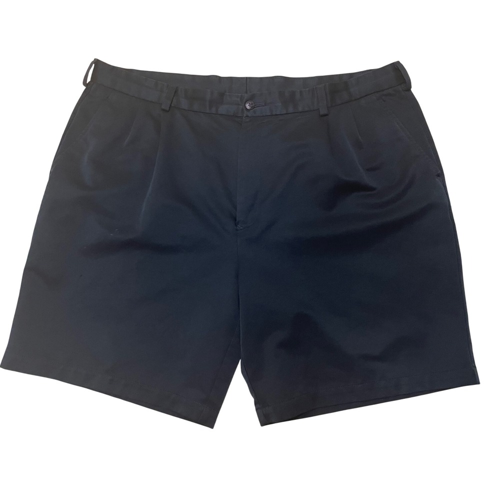Bolle Golf Men's Pleated Shorts Size 40 Navy Blue Golf‎ Casual Comfortable